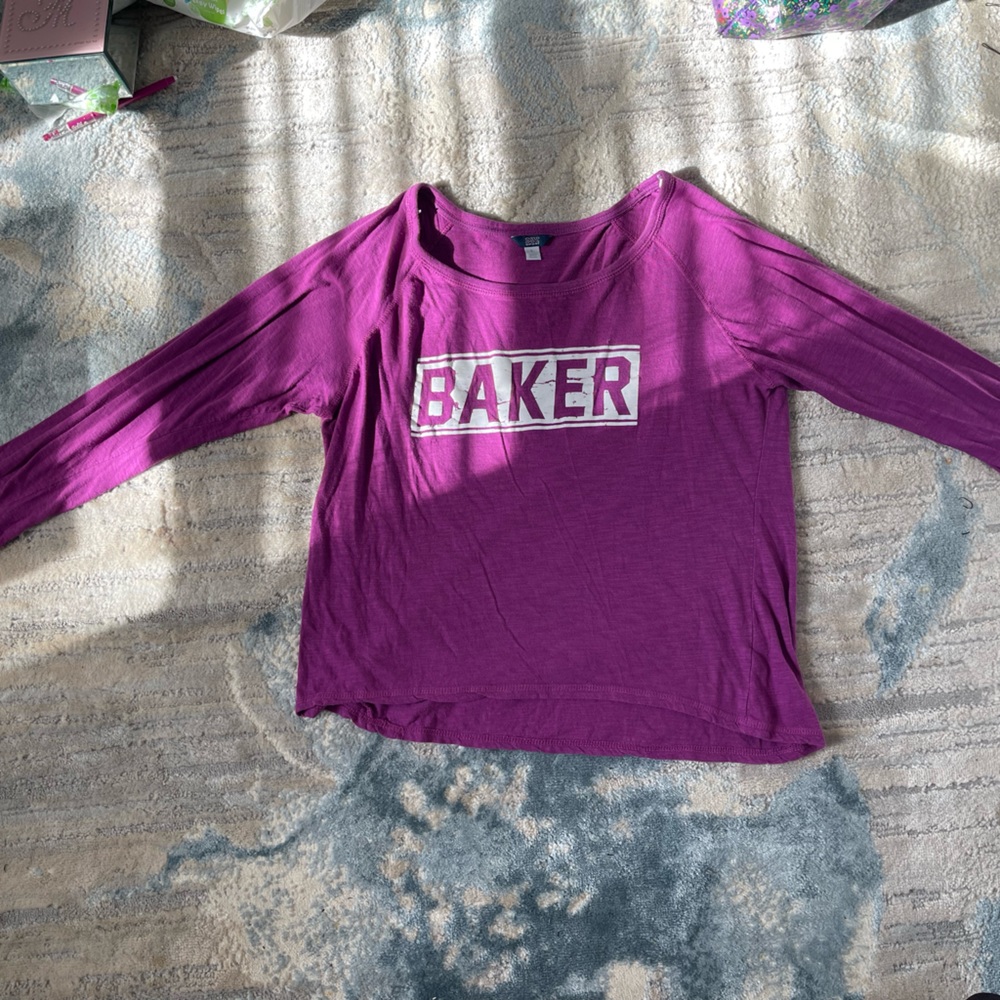 Baker university long sleeve
